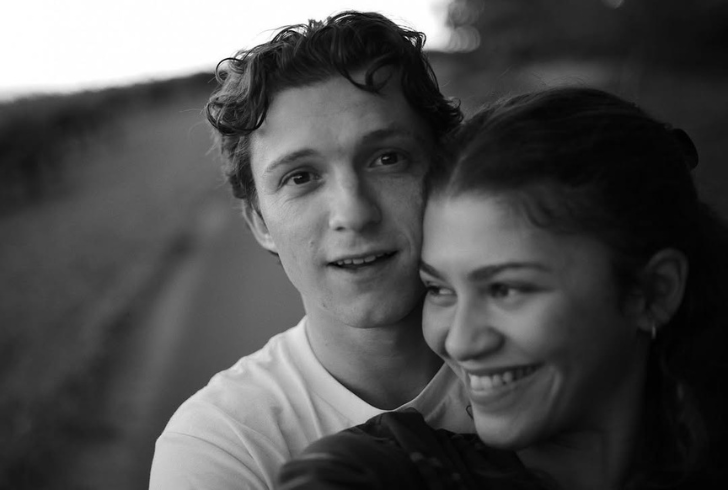 Zendaya and Tom Holland share a quiet moment